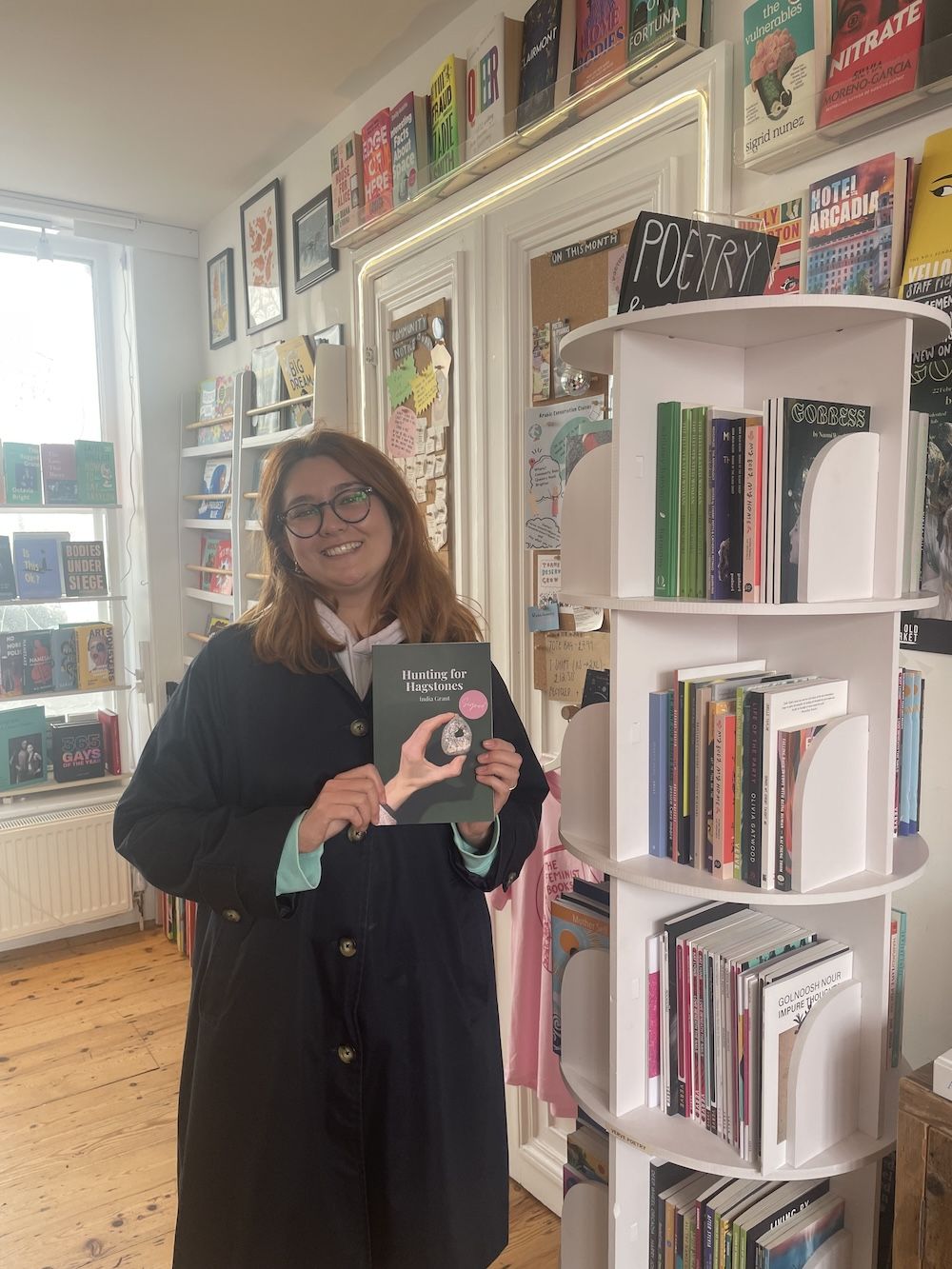 Indy at the feminist bookshop